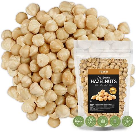 Anna And Sarah Dry Roasted Lightly Salted Oregon Extra Large Hazelnuts Kosher And