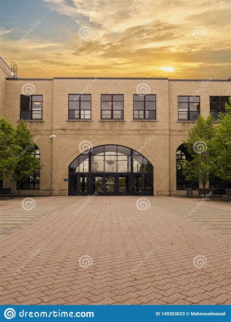 Utica Train Station Main Enterance Editorial Stock Photo Image Of