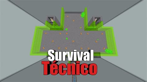 Survival T Cnico Granja Masiva De Slimes Para Minecraft Bedrock