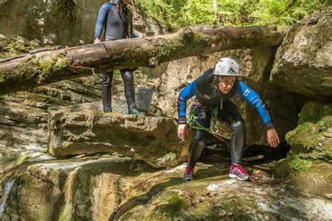 Evjf Canyoning Jura Canyon Du Grosdar Saint Claude