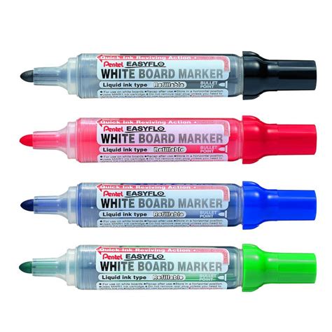 Pentel Easyflo Nachf Llbarer Whiteboardmarker Pentel Markers