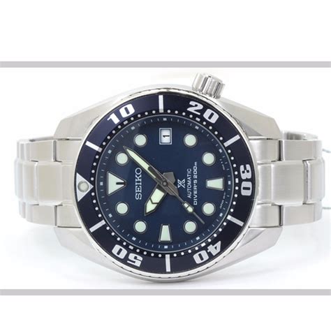 Made In Japan Seiko Prospex 200m Diver Automatic Sbdc033 Blue Sumo Sbdc033j Mens Fashion