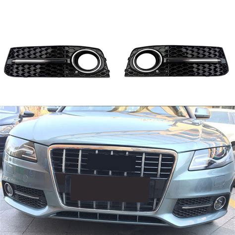 Honeycomb Mesh Car Front Bumper Lower Grille Fog Light Grill Cover For