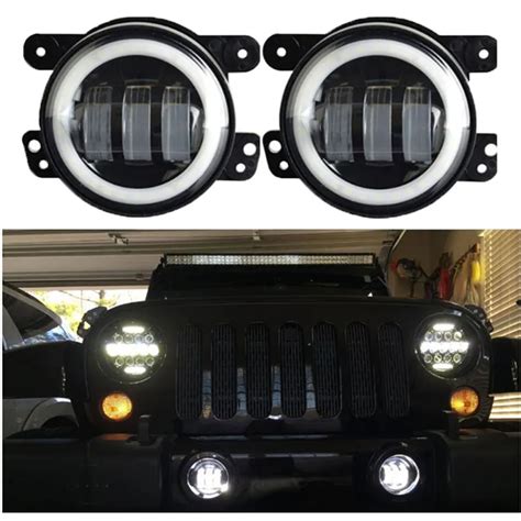 Pcs Angel Eye Fog Light For Subaru Forester Wrx Sti Impreza Xv Brz