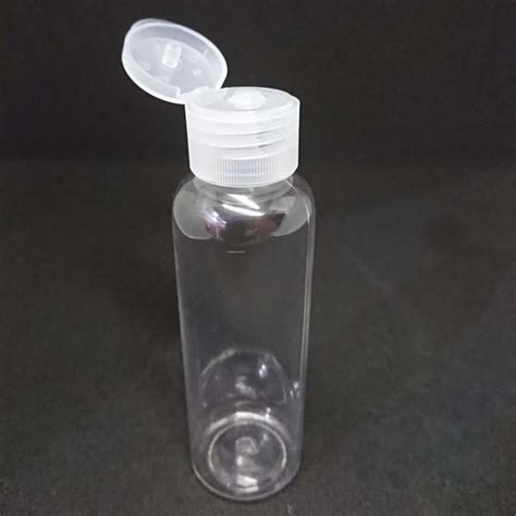 Jual Botol Fliptop Ml Bening Bottle Pencet Transparan Ml Flip