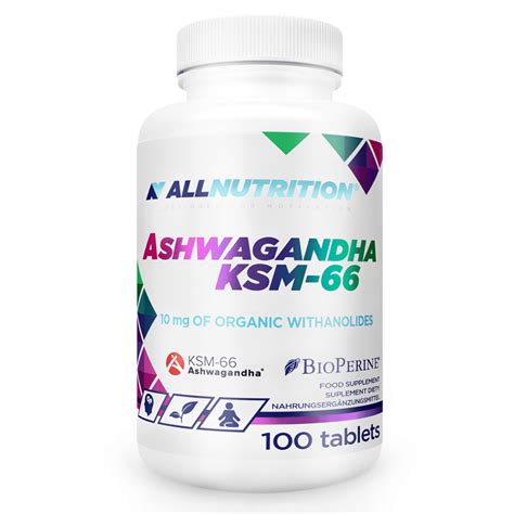 Ashwagandha Forte Ksm Tableta Allnutrition Nutriteka