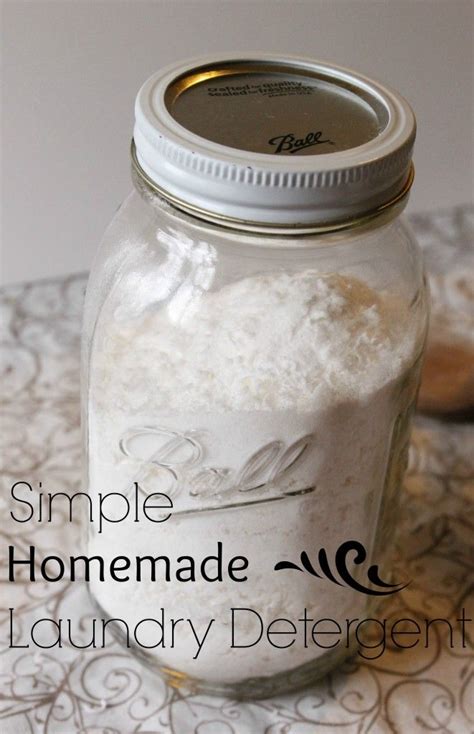 Simple Homemade Laundry Detergent Natural Chow Homemade Laundry Detergent Homemade Laundry