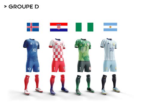 FIFA WORLD CUP 2018 / JERSEYS DESIGN :: Behance