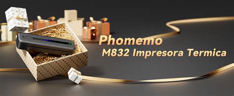 Phomemo M832 Impresora Térmica Impresora Portátil A4 Compatible con