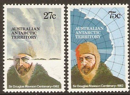 Australian Antarctic Sir Douglas Mawson Set Sg Sg