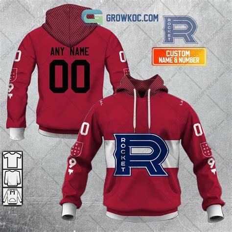 Laval Rocket AHL Color Home Jersey Personalized Hoodie T Shirt | by ...