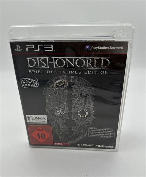 Ps Dishonored Spiel Des Jahres Edition Playstation Sehr Guter