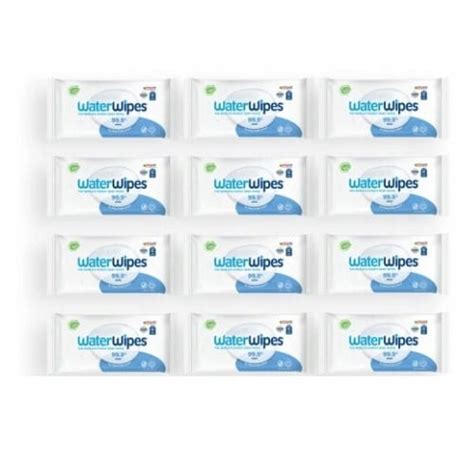 chusteczki nawilżane dla dzieci WaterWipes BIO 12 x 60 sztuk