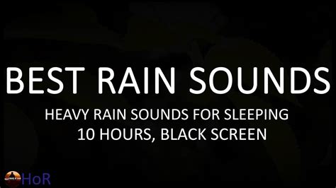 Rain On Trees Rainstorm Sounds For Sleeping Meditation Sounds Of