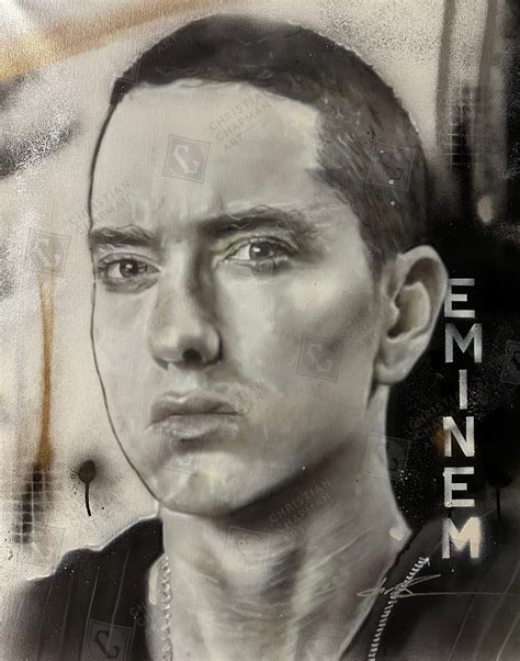 'Eminem Slim Shady' – Christian Chapman Art