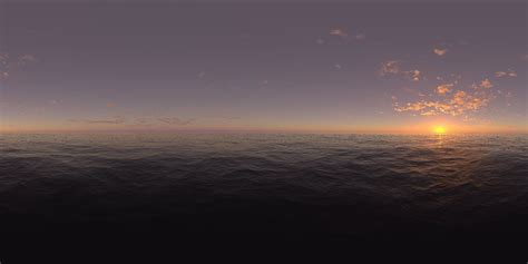 Evening Ocean HDRI Sky