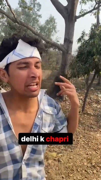 Delhi Ke Chapri 😂viral Comedy Funny Trending Youtubeshorts