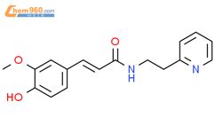 N Pyridyl Ethyl Hydroxy Methoxy Phenyl Propene Amide