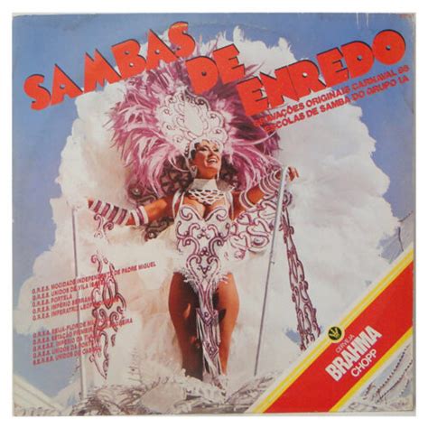 LP Sambas De Enredo Das Escolas De Samba Do Grupo 1 A Carnaval 1986