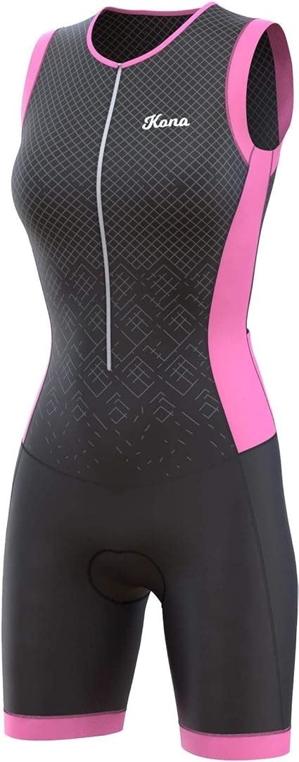 Kona Elite Traje De Carreras De Triatl N Para Mujer Trisuit Sin