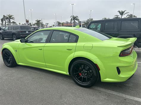 2023 Last Call Hellcat Widebody Charger Sublime Green | SRT Hellcat Forum