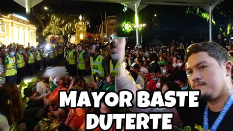 Mayor Baste Duterte Optional Na Ang Pagsusuot Ng Facemask Indoor Or