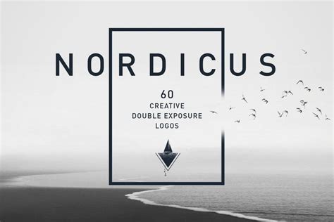 Nordicus 60 Creative Logos Creative Logo Double Exposure Logo