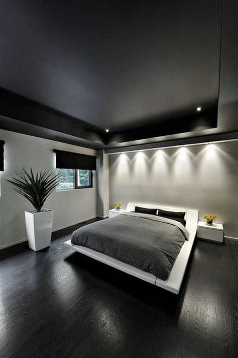 32 Cozy Modern Minimalist Black And Grey Bedroom Decor Ideas Bedrooms