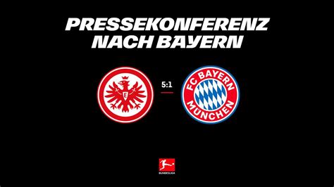 War Wichtig Reaktion Zu Zeigen I Pressekonferenz Nach Eintracht