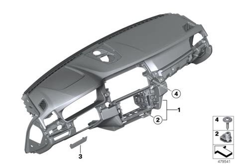 Original Bmw Instrumententafel Leder Er G Schwarz Oyster Hubauer