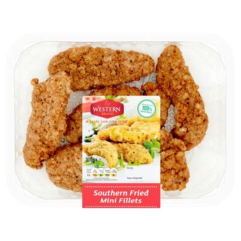 Western Brand Southern Fried Chicken Mini Fillets 300g Dunnes Stores