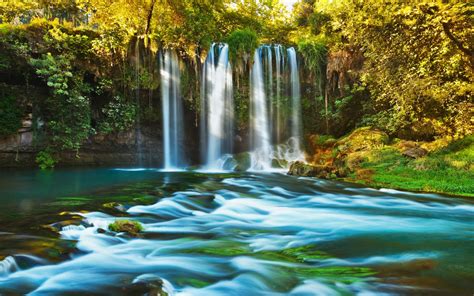 Download Nature Waterfall HD Wallpaper