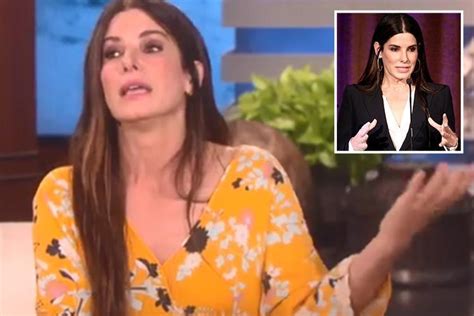 Sandra Bullock Reveals She Swears By Penis Facials As They Keep Her