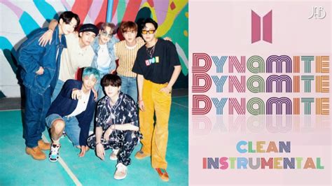 Bts Dynamite Clean Instrumental Youtube