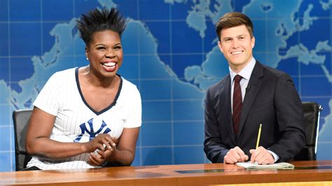 Watch Saturday Night Live Highlight Weekend Update Leslie Jones On