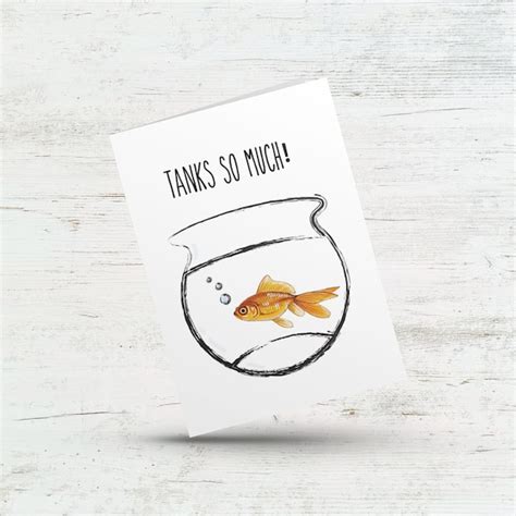 Grateful Pun Card Etsy