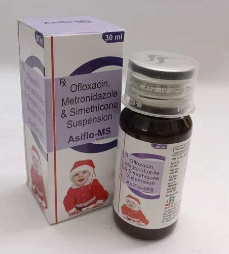 Ofloxacin Metronidazole Simethicone Suspension 30 Ml At Rs 70 Bottle