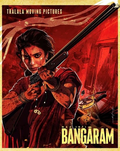 Samantha Ruth Prabhu Unveils First Look Poster of 'Bangaram' on Her ...