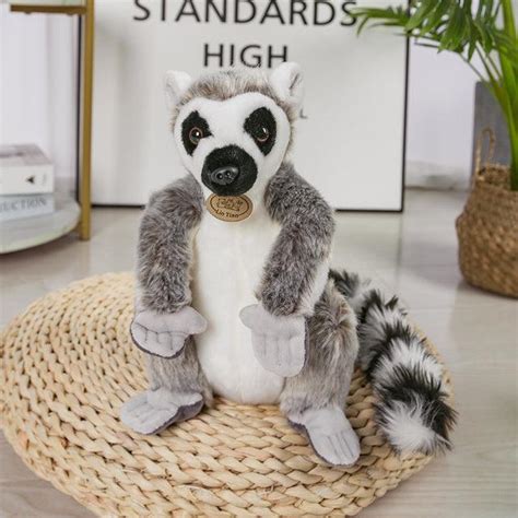 Cute Realistic Lemur Plush Toys Plushie Depot