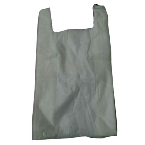 White Plain Non Woven U Cut Carry Bags For Shopping At Rs 130 Kilogram