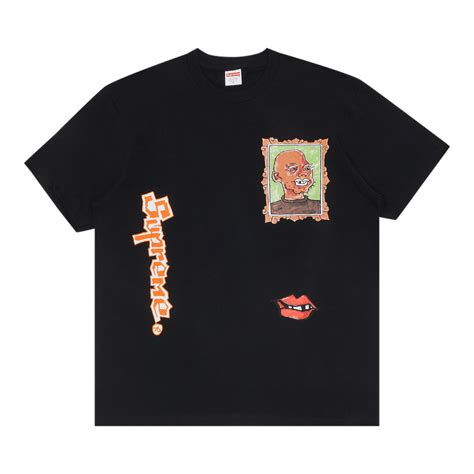 Supreme Gonz Portrait Tee Black Goat