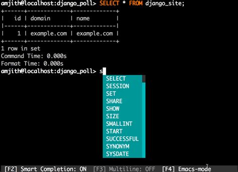 command line Cómo utilizar SQL en el terminal