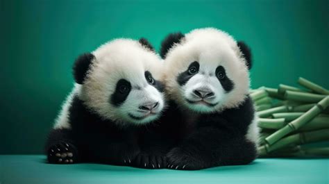 Cute panda on natural background 29562570 Stock Photo at Vecteezy