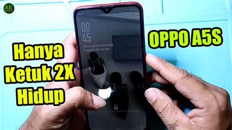 Cara Menghidupkan Hp OPPO A5S Dengan Ketuk 2 Kali Simple Mudah