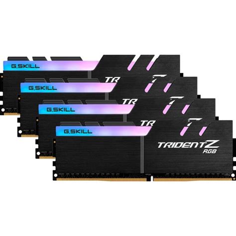 G Skill DIMM 32 GB DDR4 2666 Quad Kit Arbeitsspeicher F4 2666C18Q