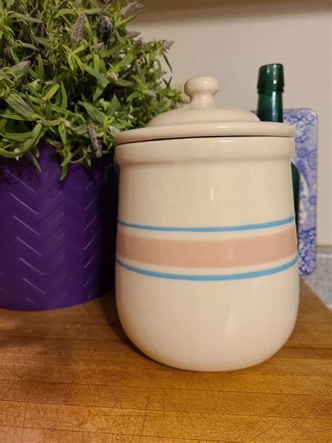 Mccoy Kitchen Canister Vintage 1970s Etsy