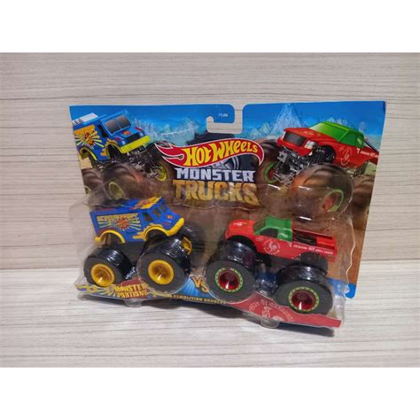 Hot Wheels Monster Trucks Monster Portions Vs Tuong Ot Sriracha Original Shopee Brasil