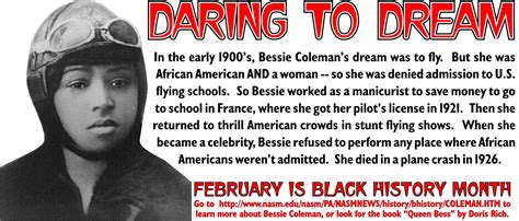 Bessie Coleman Quotes Inspirational. QuotesGram