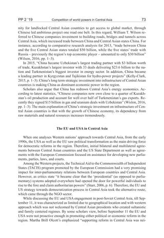 Competition Of World Powers In Central Asia Pdf