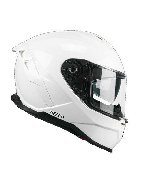 Casco Integrale Cgm A Shot Mono Bianco